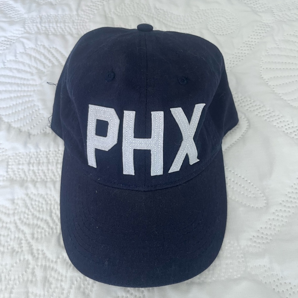 Aviator Woman’s Navy Hat with White PHX Letters